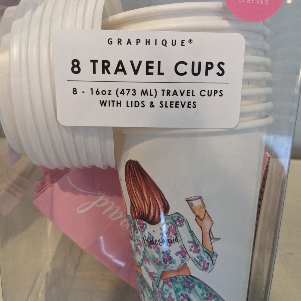 Bride Squad travel cups